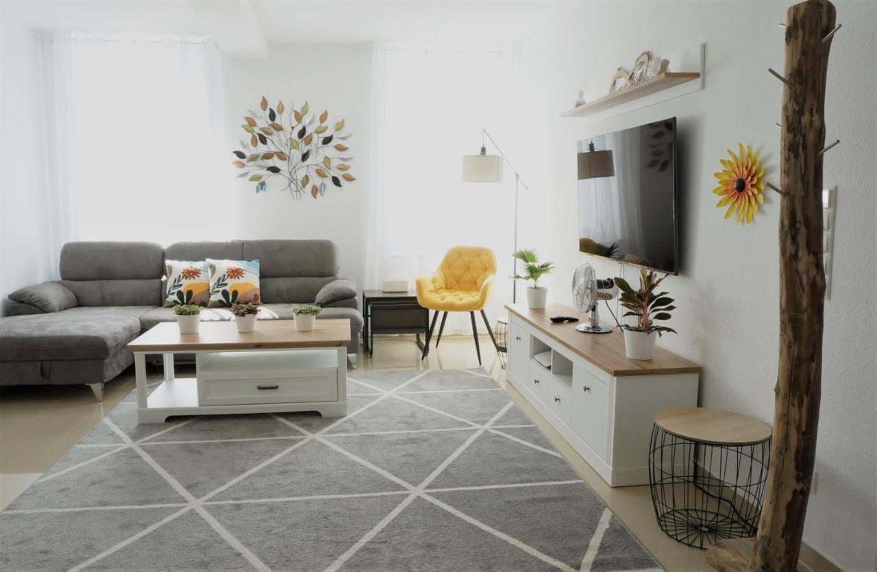 Mein Apartment Flowers Mit Kamin, Bis 10 Personen Frankenthal  Exteriér fotografie