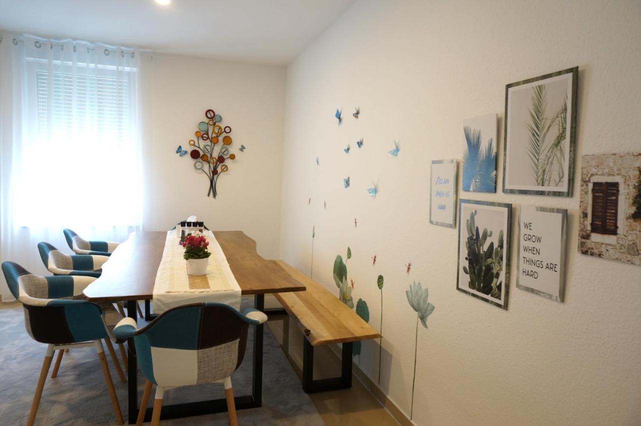 Mein Apartment Flowers Mit Kamin, Bis 10 Personen Frankenthal  Exteriér fotografie