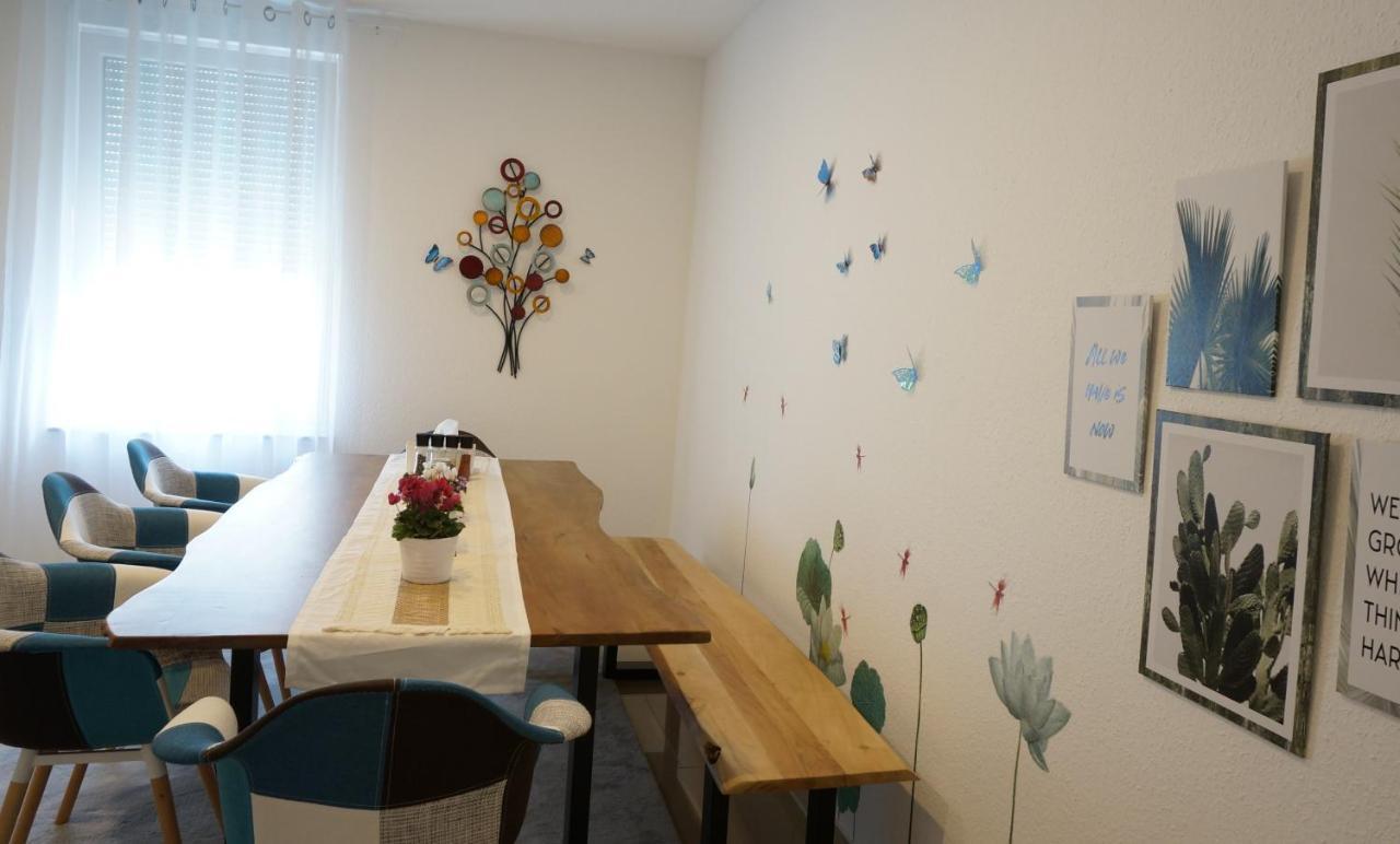 Mein Apartment Flowers Mit Kamin, Bis 10 Personen Frankenthal  Exteriér fotografie